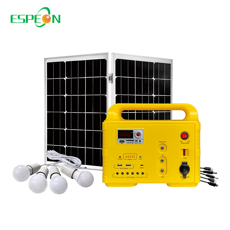 Solar lighting system solar power supply system solar generator photovoltaic charging outdoor energy storage