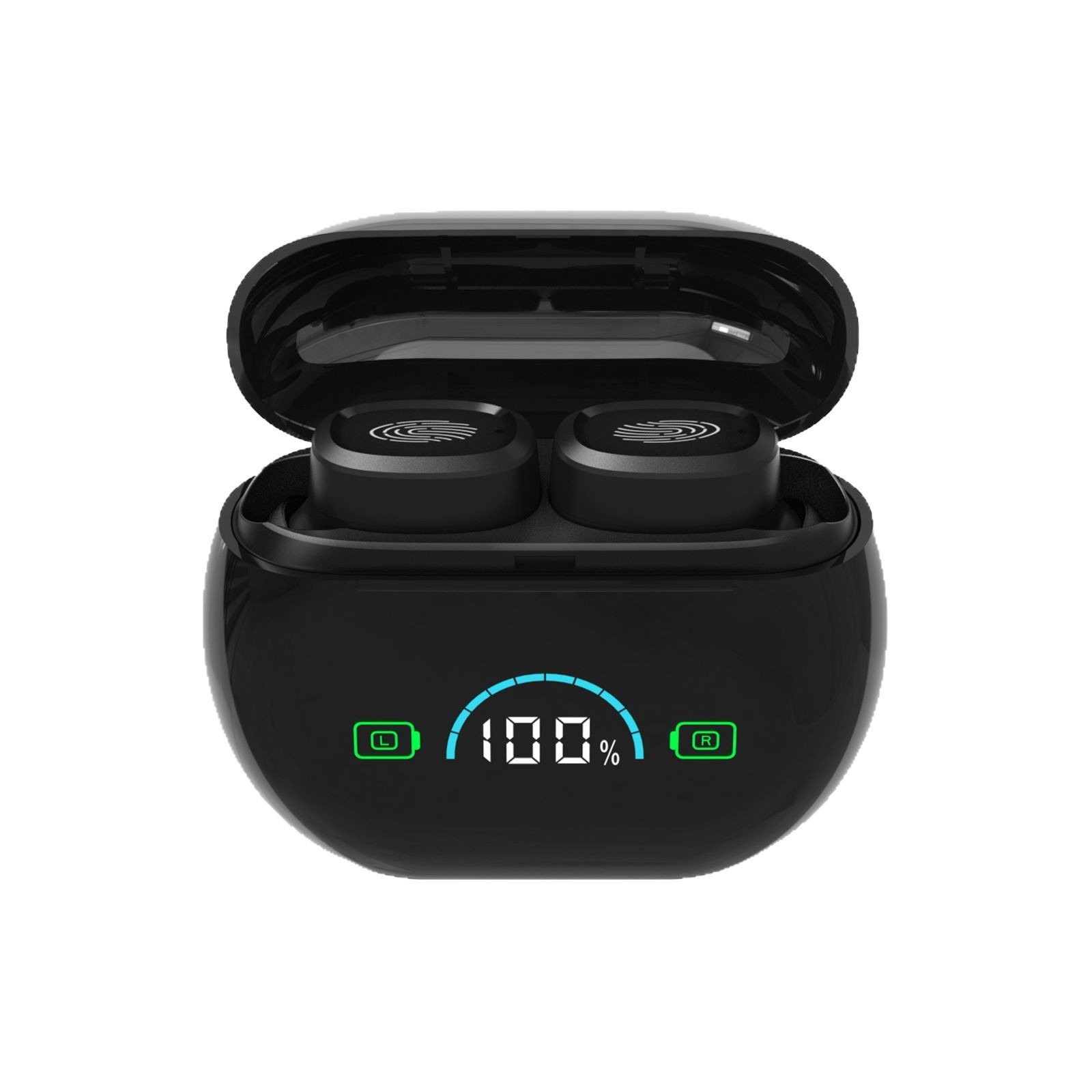 Cross-Border In-Ear Hearing Aid for the Elderly, Intelligent Noise Reduction, Magnetic Charging, with Screen Display, Deafness, Behind-The-Ear Hearing Aid