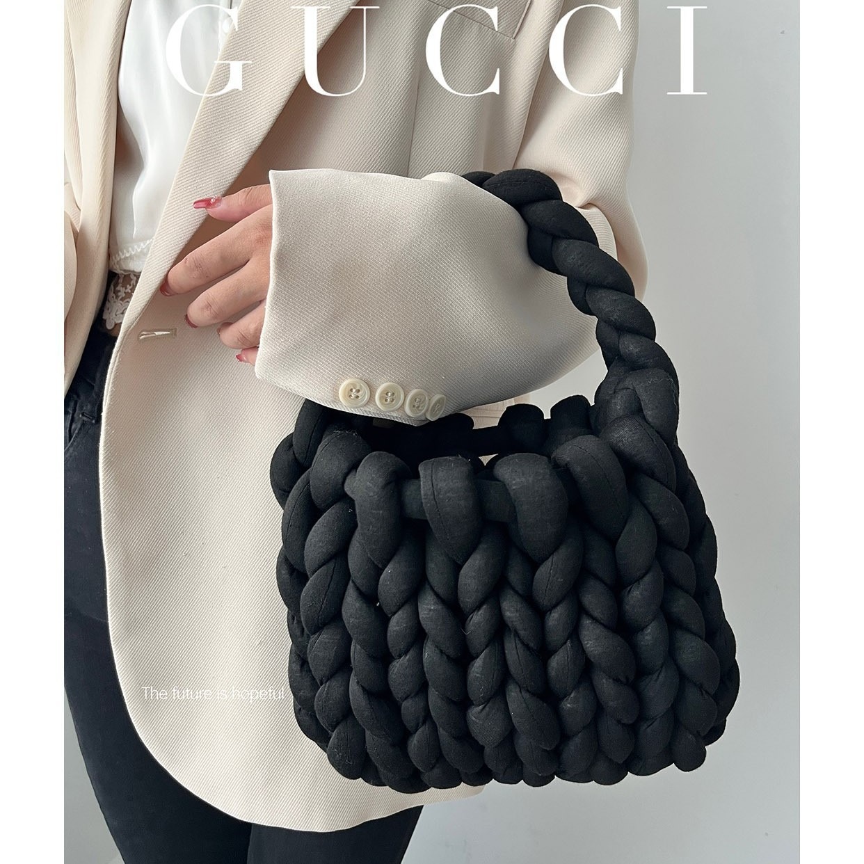 New Thick Icelandic Yarn Crystal Velvet Core-Spun Cotton Pillow Blanket Knitting Rope Yarn DIY Bag Materials