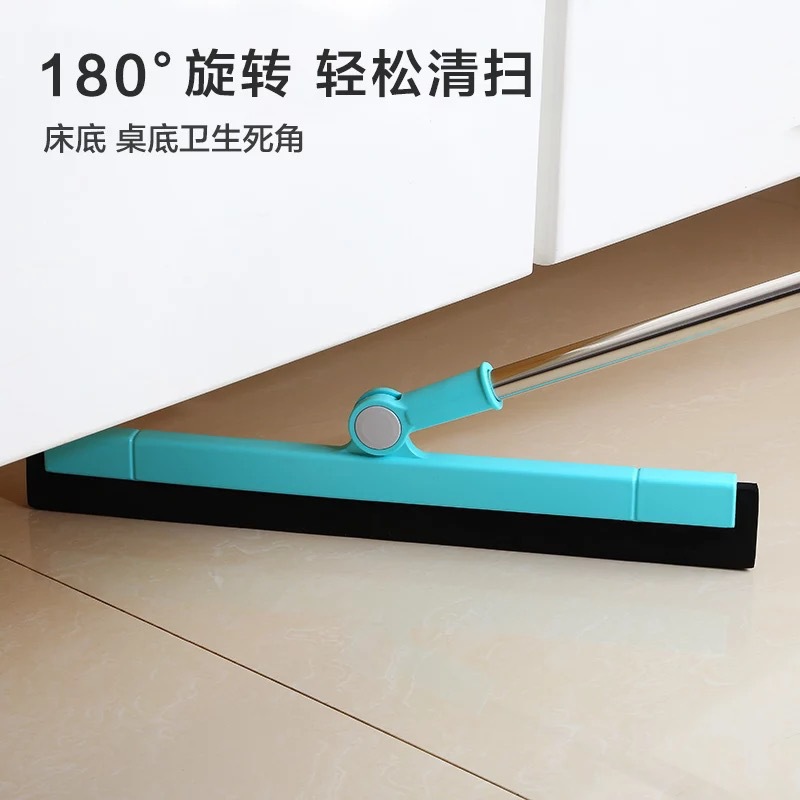 Magic Broom for Sweeping Household Bathroom Toilet Wiper Hair Scraper Floor Cleaning Mop Broom