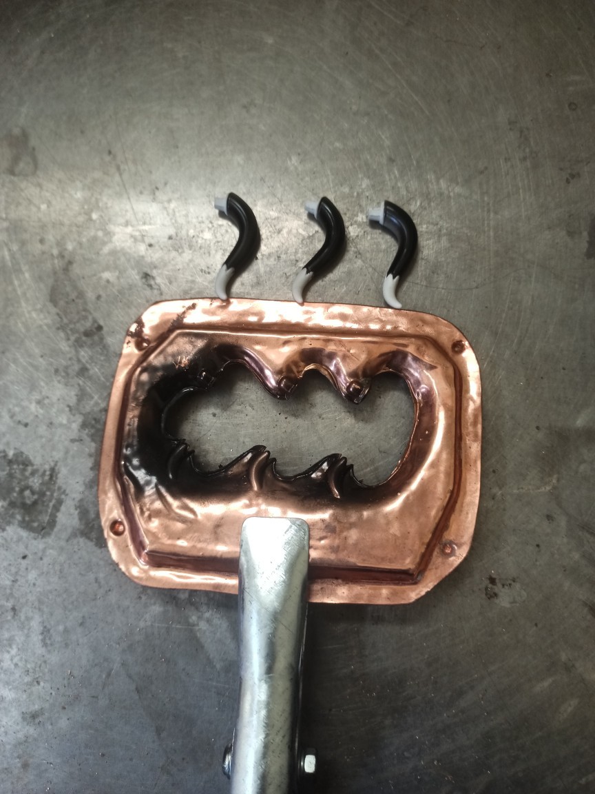Spray-Painted Copper Mold Manufacturing and Processing, Enamel Toy Spray-Painted Copper Mold, Spray-Painted Mold, Covering Spray-Painted Mold Side Mold
