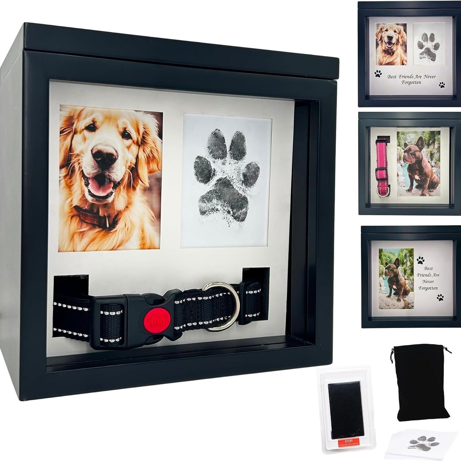 Кросс-бордерная урна для домашних животных, мемориальная коробка для щенков и котят, похоронная коробка с фоторамкой, мемориальные принадлежности для домашних животных