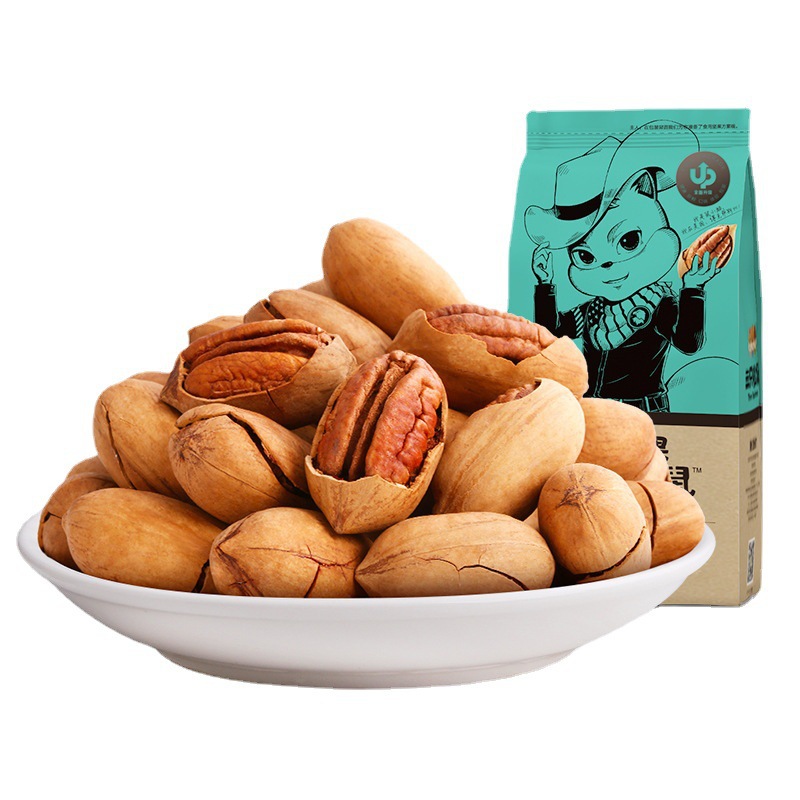 [Three Squirrels Pecans 160g] Casual Snacks, Nuts, Specialty Roasted Seeds and Nuts, Longevity Nuts, Daily Nuts