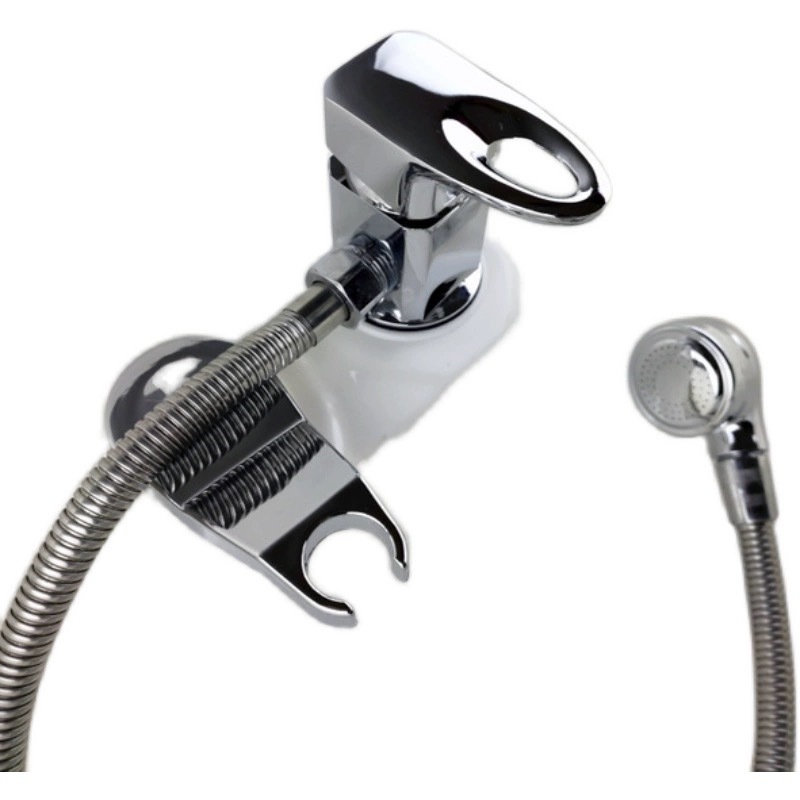 Hair washing bed faucet hot and cold switch barber shop flushing bed mixing valve head treatment bed side water outlet mixing valve