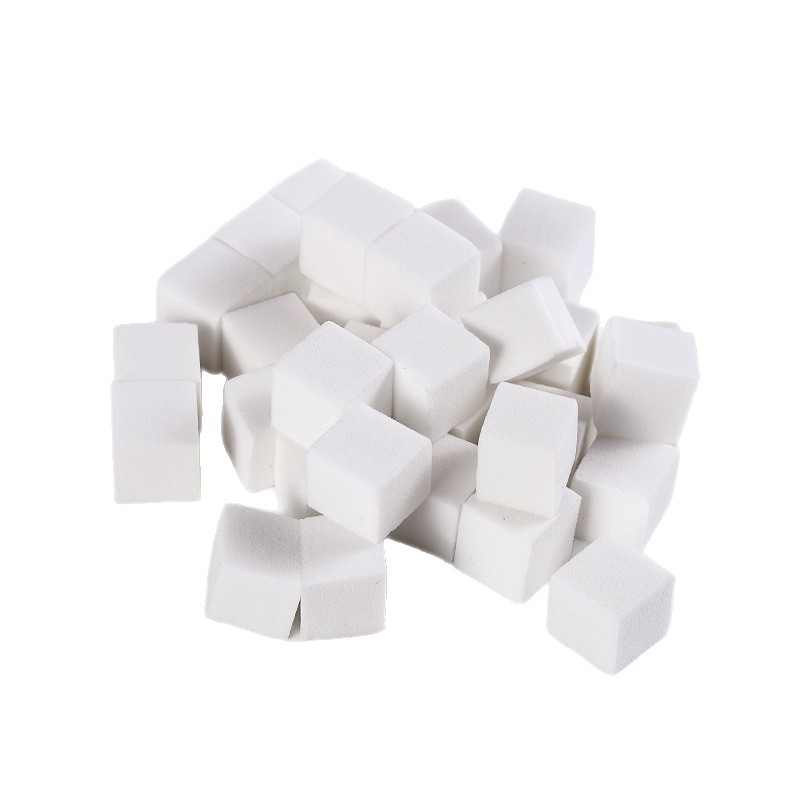 Manicure Patting Glue Sponge Tool Mini Tofu Block Patting Cotton Small Square