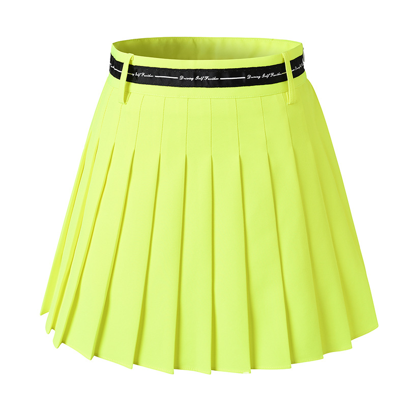 Golf Clothing Korean Summer Skirt Anti-walking Sports Pleated Skirt Skirt Summer Quick-drying Badminton Clothing