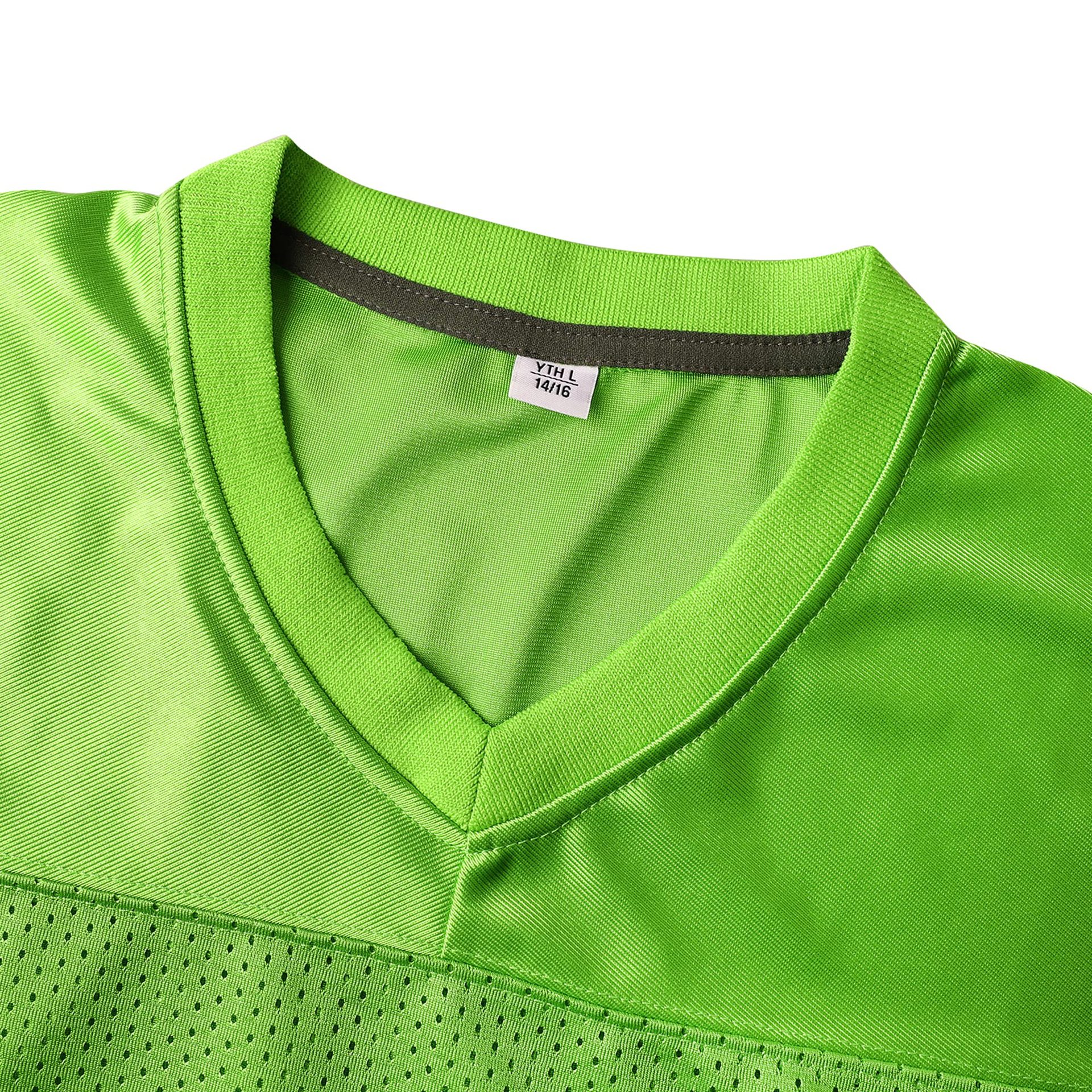 [Us Size in Stock] Rugby Light Board Can Be Printed with Embroidery Rib Collar 170g Rugby Jersey for Men