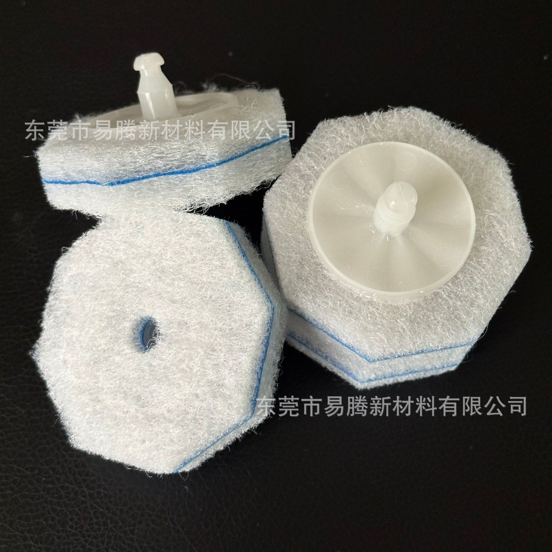 Yiteng Double-Layer Decontamination Disposable Toilet Brush Replacement Head for Washbasin, Bathtub, Sink, Mirror, Multi-Functional Decontamination Brush