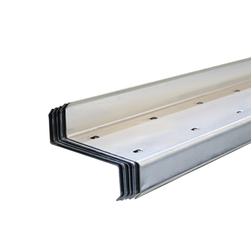 Wholesale Hot-Dipped Galvanized Z-Shaped Steel 1.5-3.0mm Photovoltaic Bracket Cold-Bent Steel Q345B Roof Purlin Z-Shaped Steel