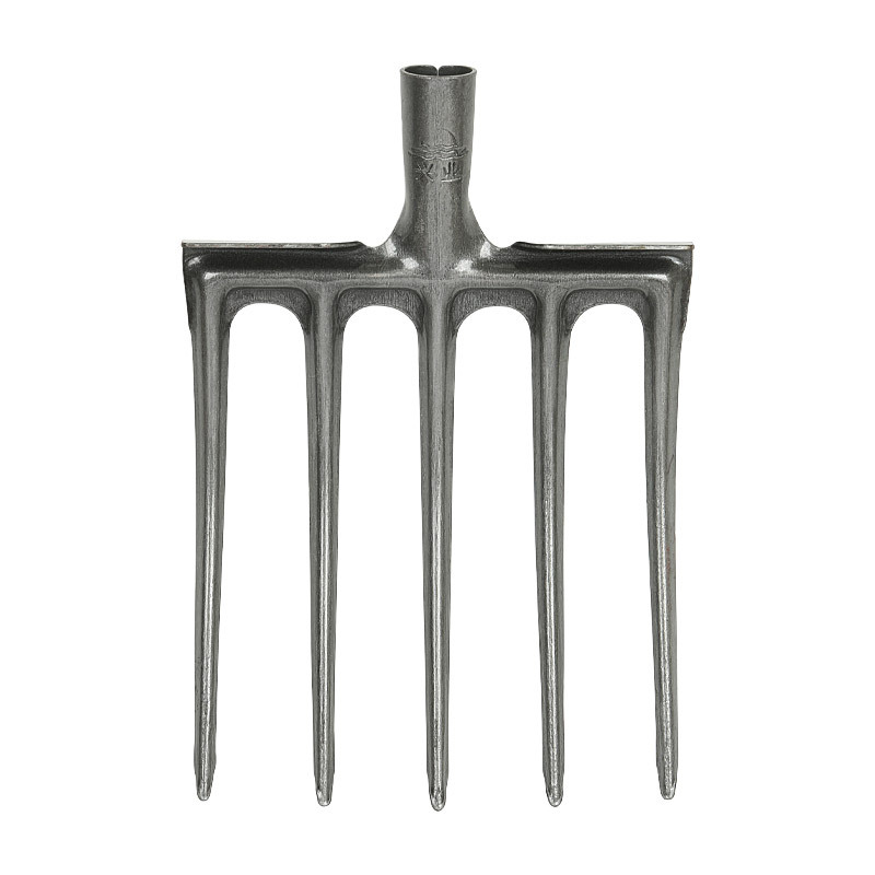 Стальная вилка для подготовки земли и копки, сельскохозяйственный инструмент для обработки почвы, полностью стальная деревянная рукоятка с железной вилкой, четырехзубый инструмент для сельскохозяйственного использования