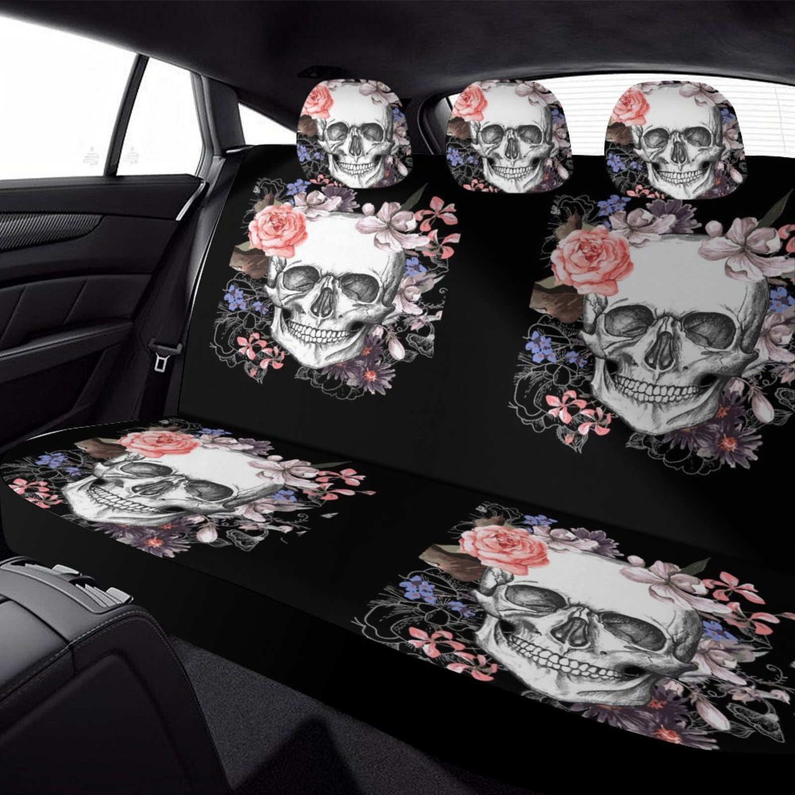 Cross-Border Exclusive Supply of Printed Universal Car Seat Covers, All-Season Seat Cushion Covers