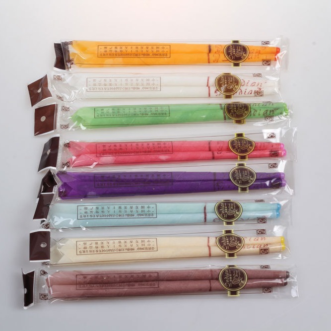 Оптовая продажа свечей для ушей, ароматерапевтические свечи, 8 вкусов, 8 цветов с вилкой, большие количества и отличная цена