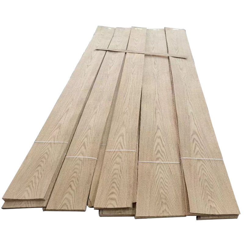 in stock natural red oak sawtooth mountain pattern solid wood veneer factory direct supply oak pattern veneer for use