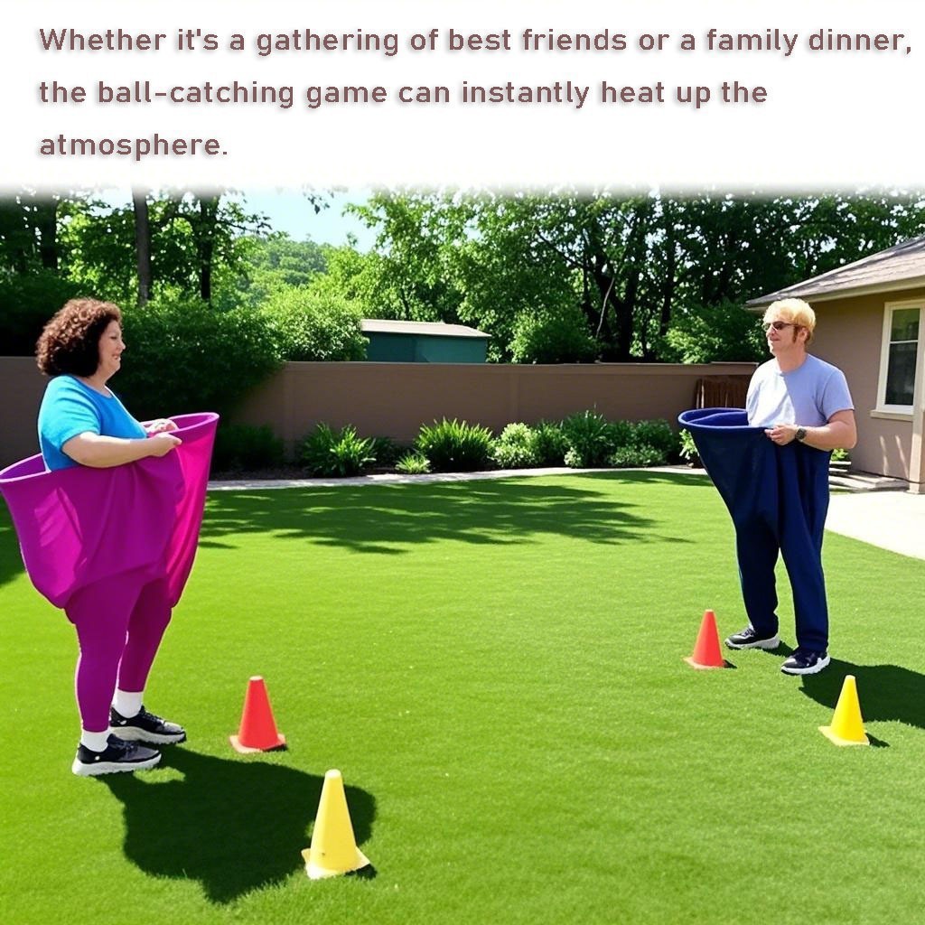 Cross-Border New Product Granny Pants Courtyard Parent-Child Pitching Toy Fleece Jacket (Adult/Child Version)