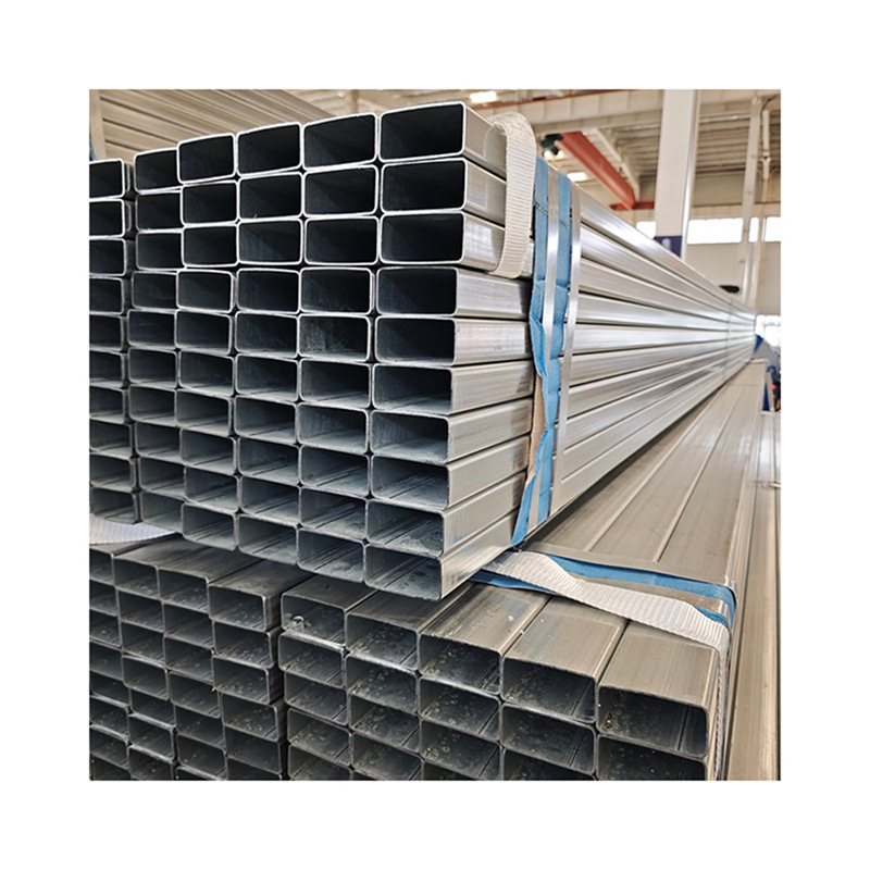 Factory Direct Supply of Zinc-Aluminum-Magnesium Square and Rectangular Tubes, Square Tubes, Rectangular Tubes, Zinc-Aluminum-Magnesium Pipes, 30 Square Tubes, Q235 Black Square Tubes