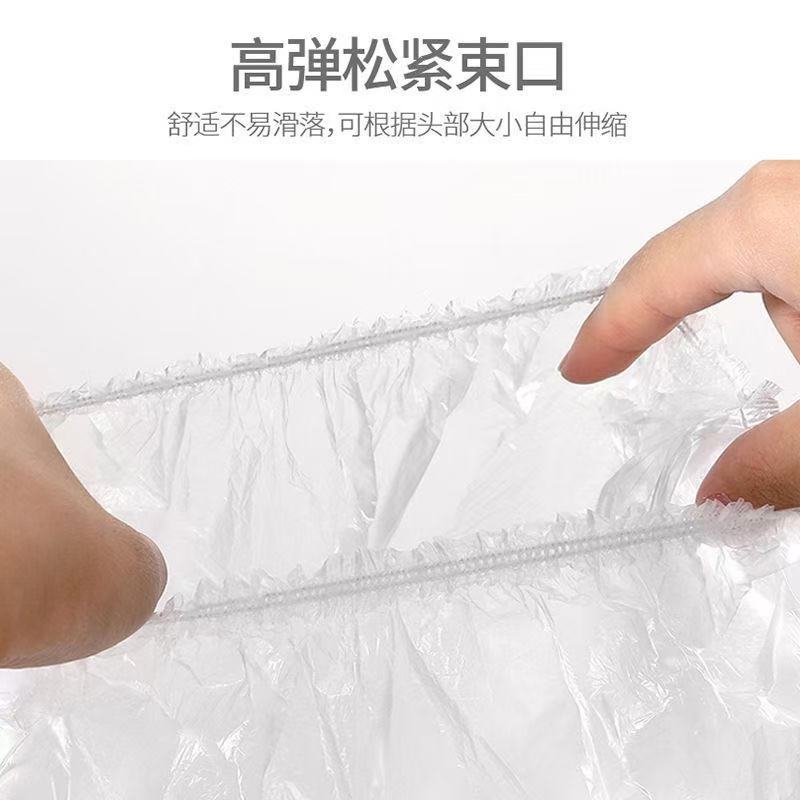 Universal Disposable Shower Cap for Women Waterproof Bathing Home Travel Convenient Shower Cap Disposable Bathing Waterproof Cap