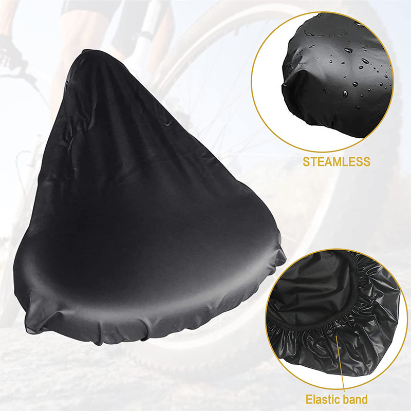 Waterproof Saddle Cover, Bicycle Seat Rain Cover, Multi-Size Compatibility, Thickened Pvc Rain Cover, Manufacturer Supply