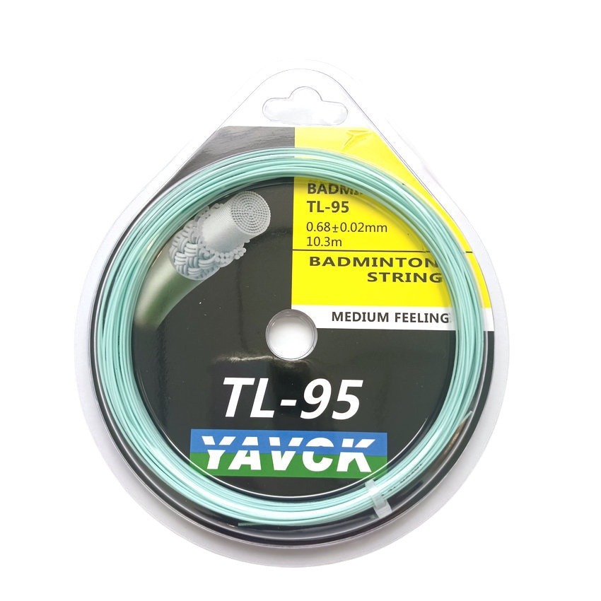 Wholesale Yavck Yakik Badminton Racket String High Elasticity Tl95 Durable 65 Ball String Gym Training and Competition String