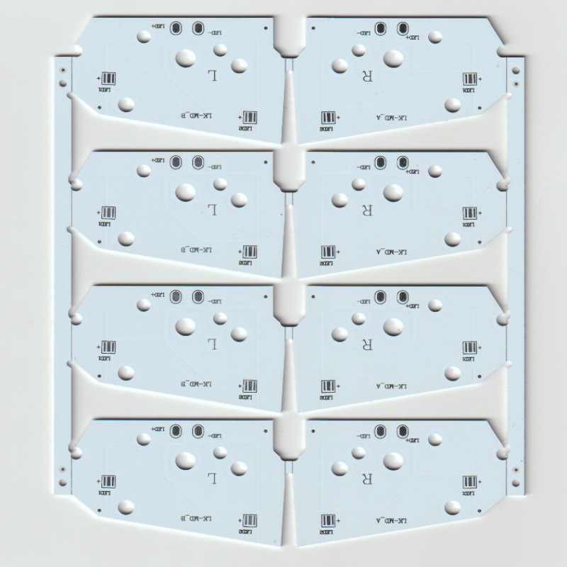 Automotive Aluminum Substrate High Temperature Resistant Led Lamp with Exposure Quick Proofing Small Batch Led Lamp Aluminum Substrate Circuit Board