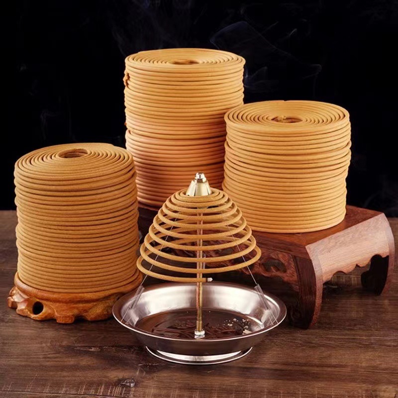 Ikea Mosquito Incense Sandalwood 10 Pairs Pack Home Indoor Purifying Air Toilet Deodorizing Aromatherapy Mosquito Repellent Fragrance Coil