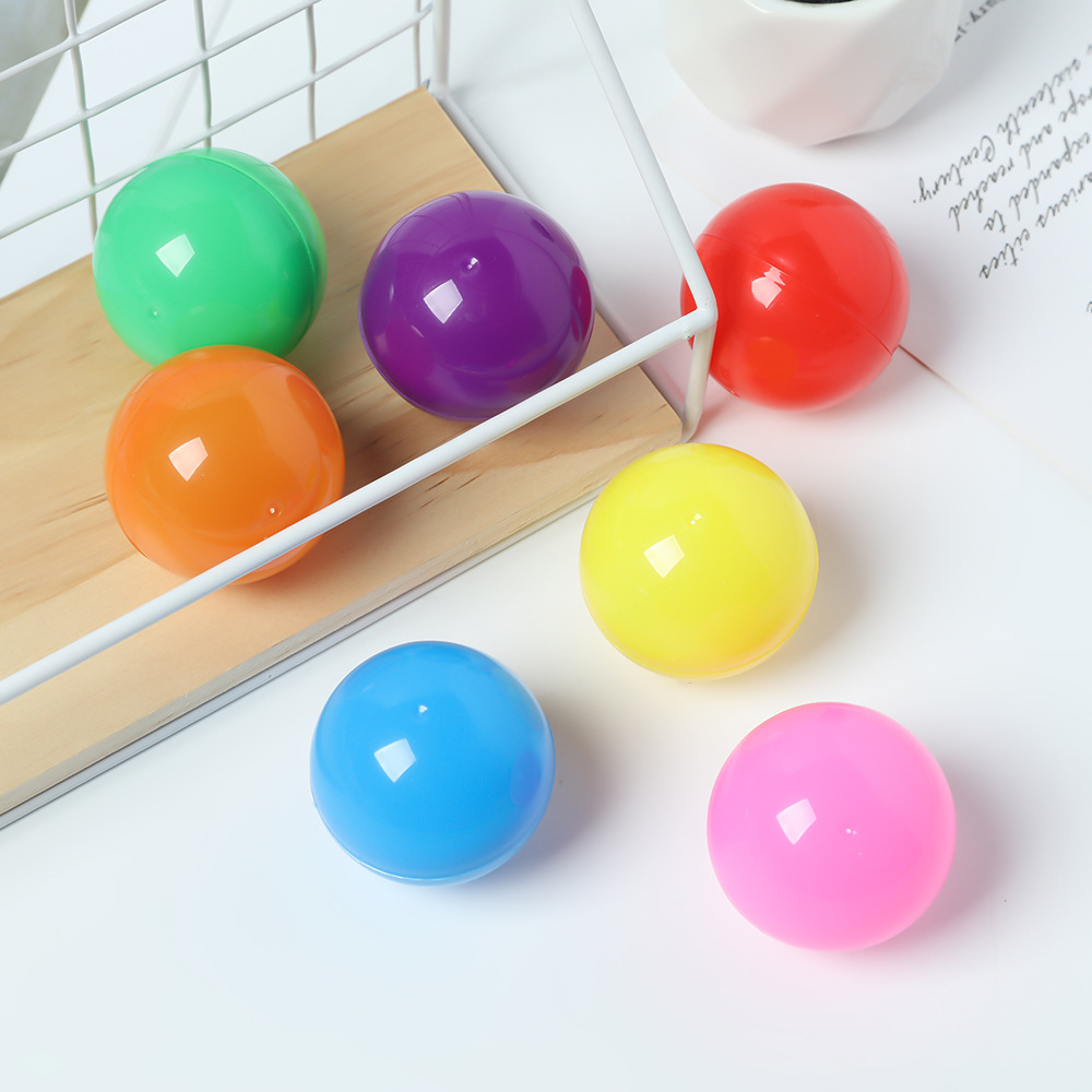38MM Lottery Ball Gift Shell Opening Lottery Ball Lottery Ball Draw Game Annual Meeting Empty Shell Hollow Ball Gashapon