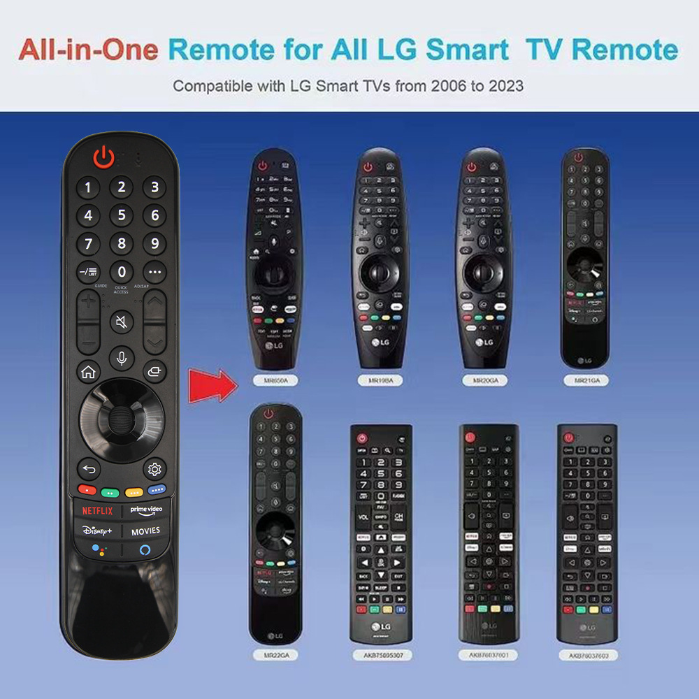 Suitable for Lg Mr 20/21/22/23/24 Ga Bluetooth Tv Remote Control, Original Quality for Export