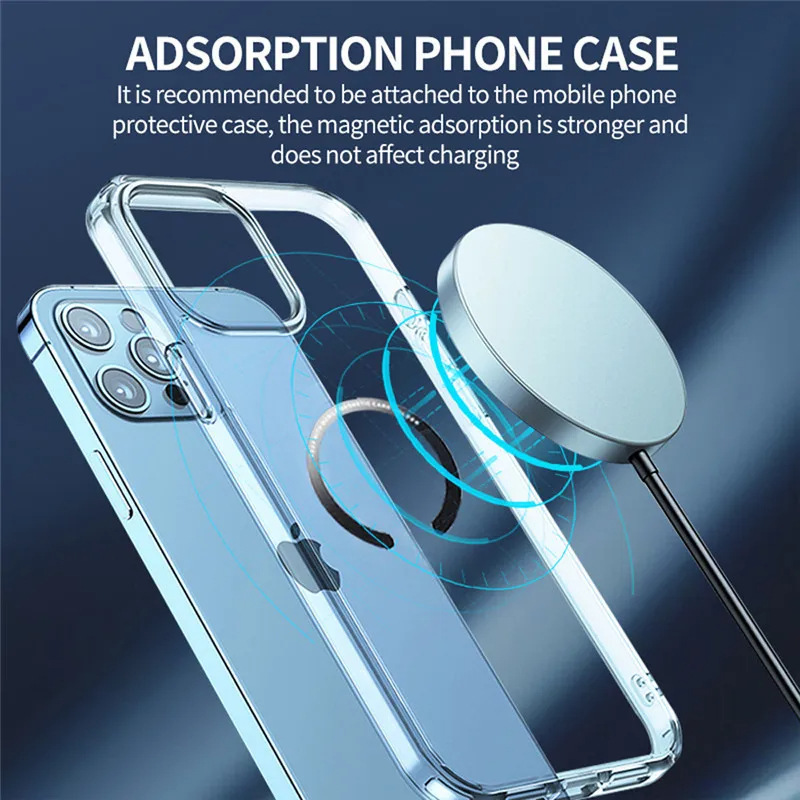 Wireless charging magnetic film wholesale Magsafe charging magnetic back stick car magnet ultra-thin magnetic ring Iron film