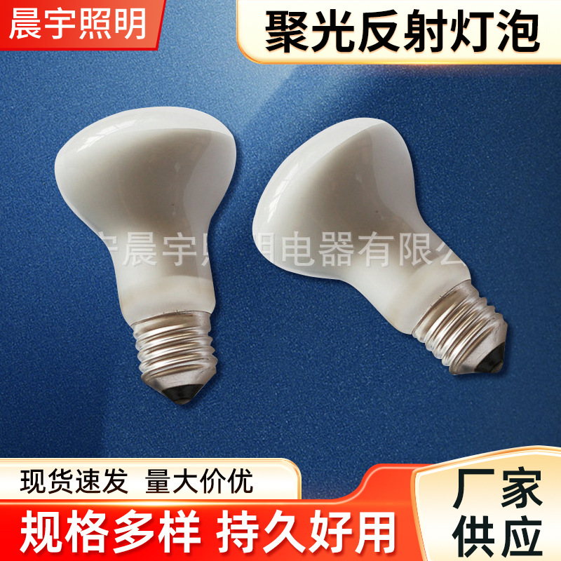 Фабричное предложение R63 матовая лампа с высокой температурной стойкостью, отражающая лампа R63, лампа с цоколем, оптовая продажа