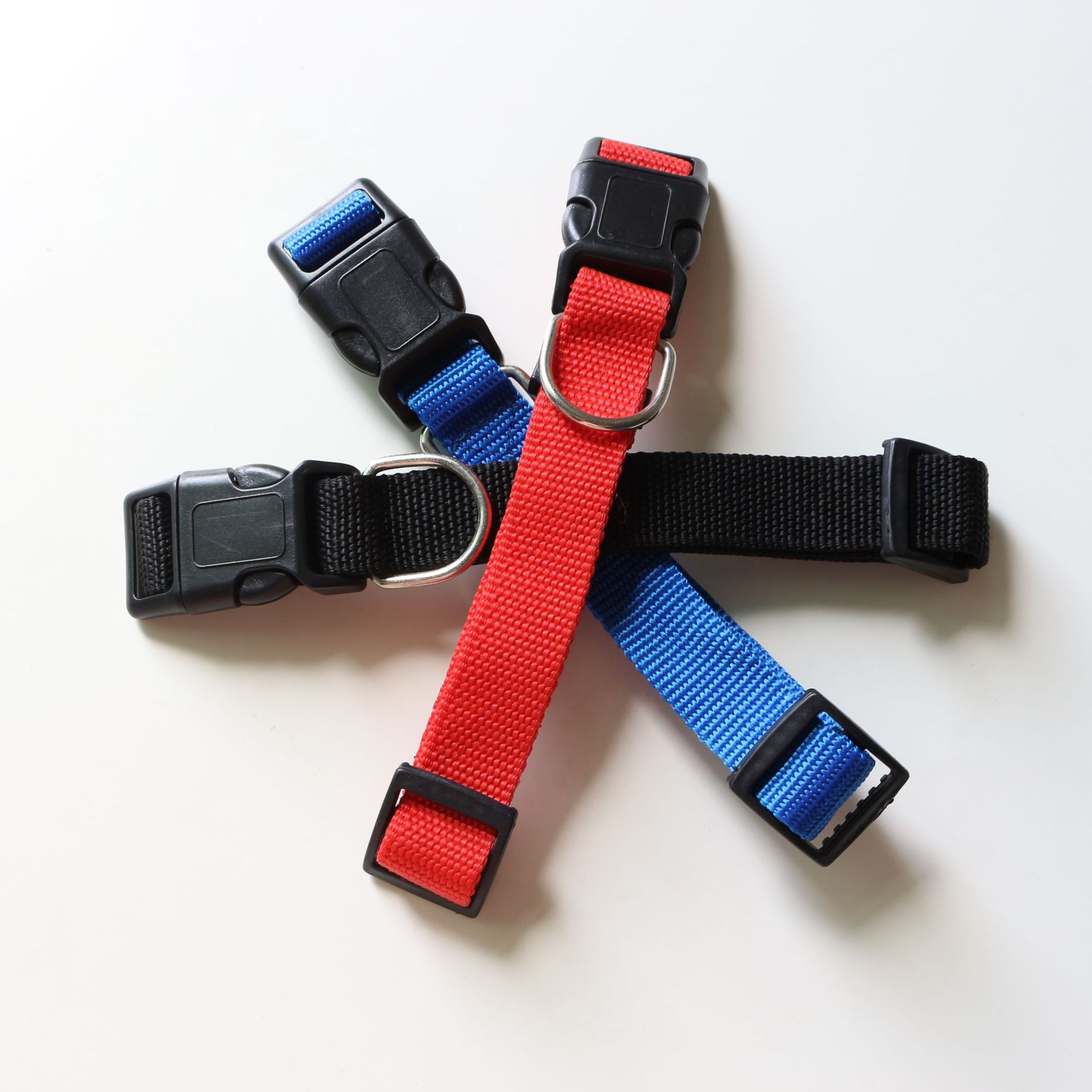 Pet supplies wholesale PP polypropylene collar dog collar pet traction rope collar chest back set spot factory direct sales