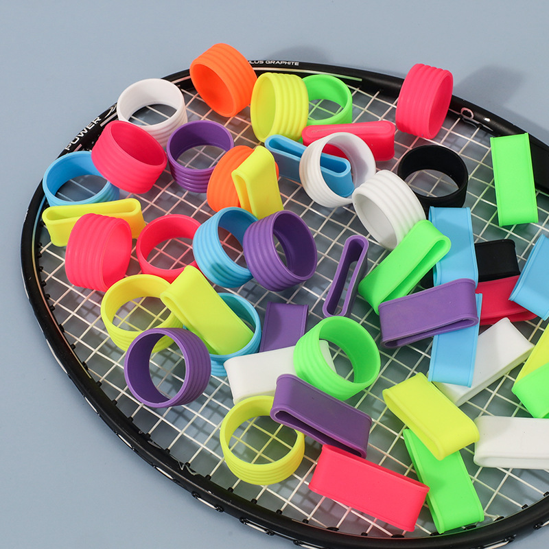 Cross-Border Pickleball Racket Silicone Non-Slip Ring Outdoor Sports Table Tennis Racket Pickleball Racket Anti-Slip Ring Wholesale