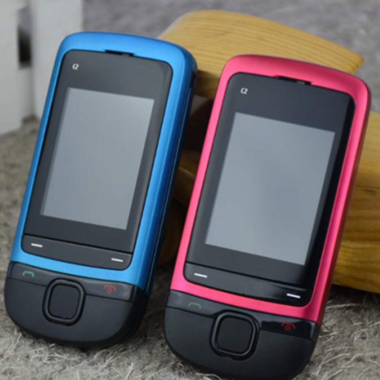 Suitable for Cross-Border E-Commerce C2-05 Mobile Phone Nokia Quad-Band Gsm Non-Smart Slider Bluetooth Mobile Music Function