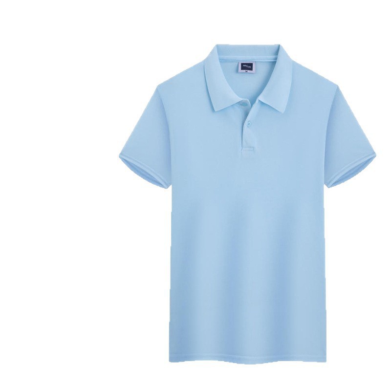 Ice Silk Polo Shirt Custom Work Clothes Printed with Logo Summer 4S Store Company Group Cultural Shirt Short-Sleeved T-Shirt Work Clothes