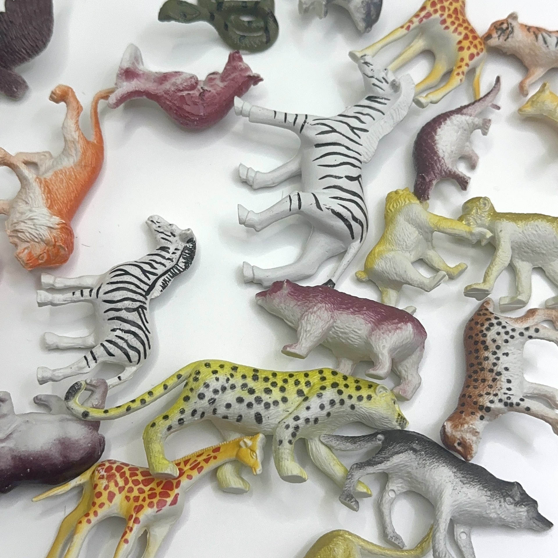 Simulation Animal Model Small Dinosaur Toy Marine Animal Poultry Farm Plastic Children Archaeological Toys Wholesale