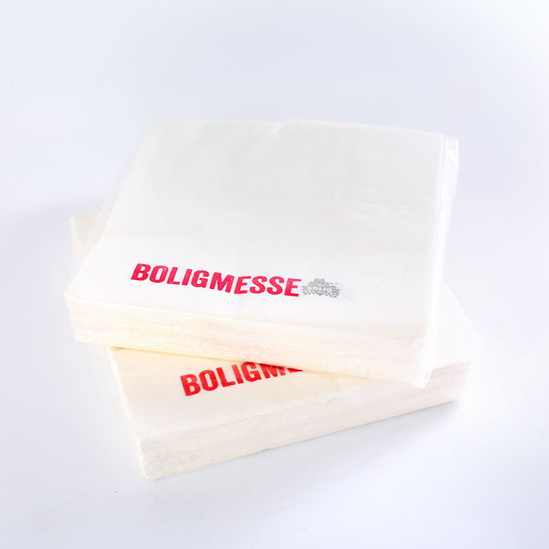Hotel Napkins Custom Logo Napkins Printed Napkins Commercial Catering Special Square Napkins Color Printed Napkins Cross-Border