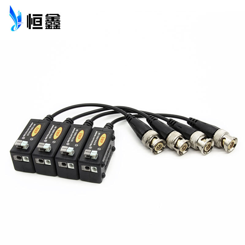Wholesale Hd Twisted Pair Transmitter Camera Passive Bnc to Network Cable Extender 8Mpvideobalun