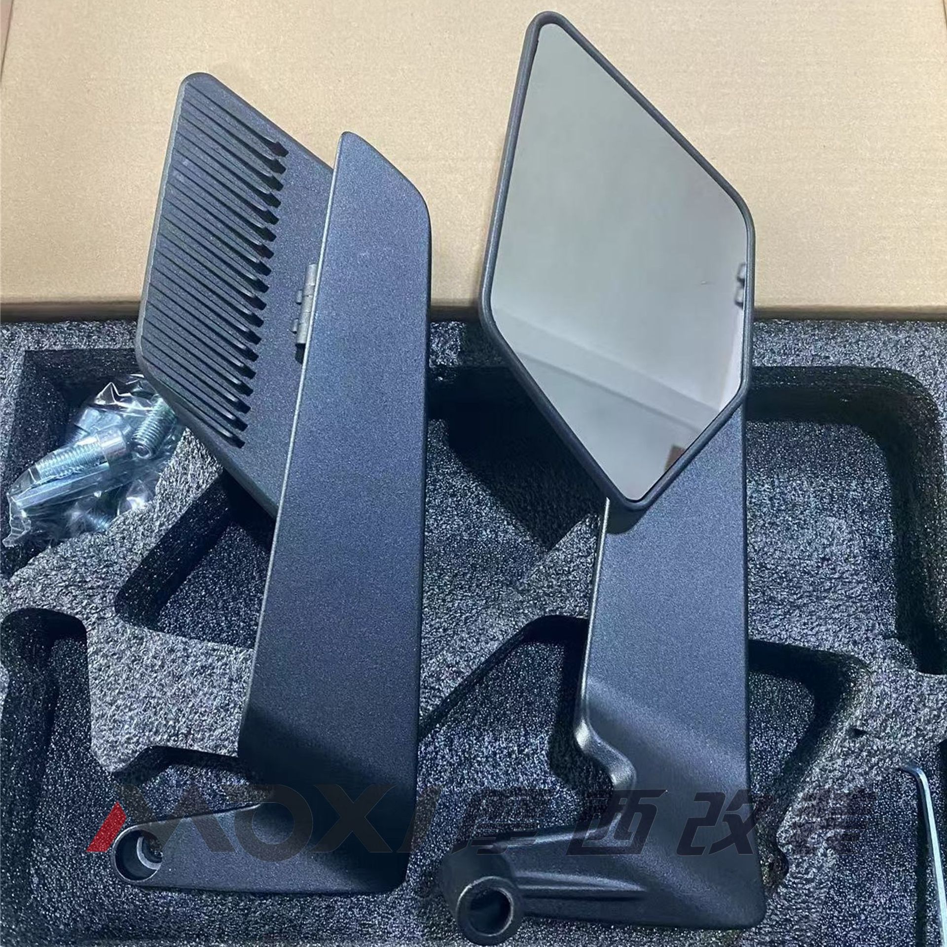 Electric Scooter Niu Ninebot Core Modified Rearview Mirror Kawasaki Universal Wide-Angle Wing Reflector