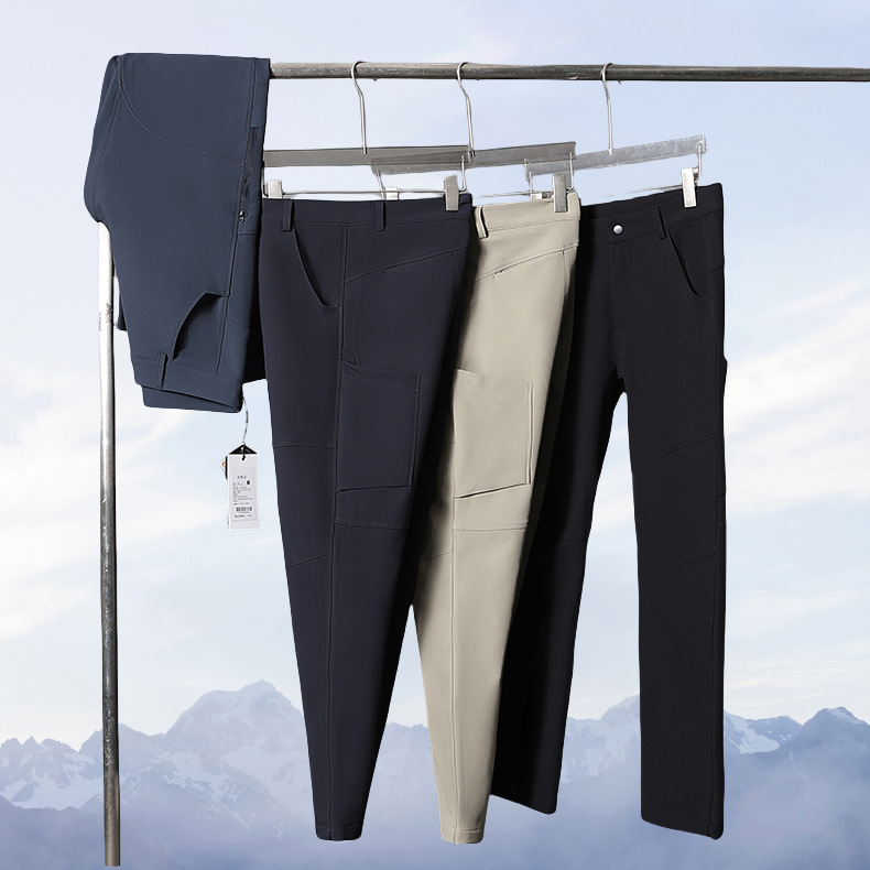 Брюки Gm Outdoor Softshell с флисовой подкладкой, теплые, водоотталкивающие, ветрозащитные, эластичные, дышащие, утолщенные брюки для походов, холодостойкие