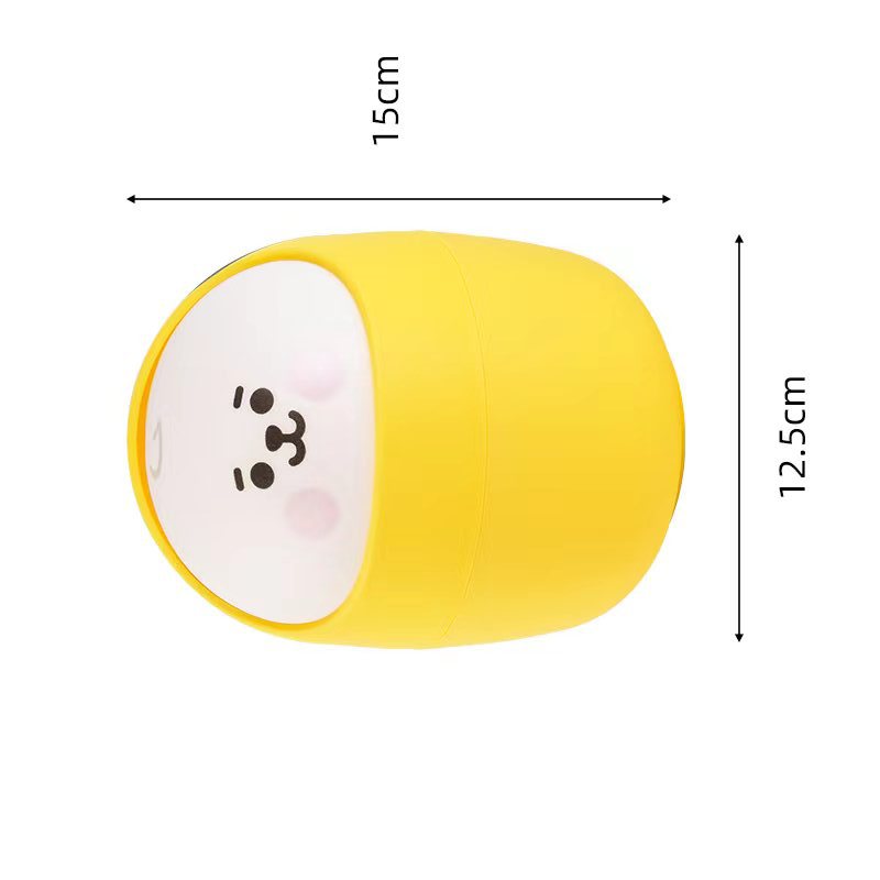 DC2296 Desktop Small Doll Trash Bin Household Bedroom Bedside Desk with Lid Mini Trash Bin