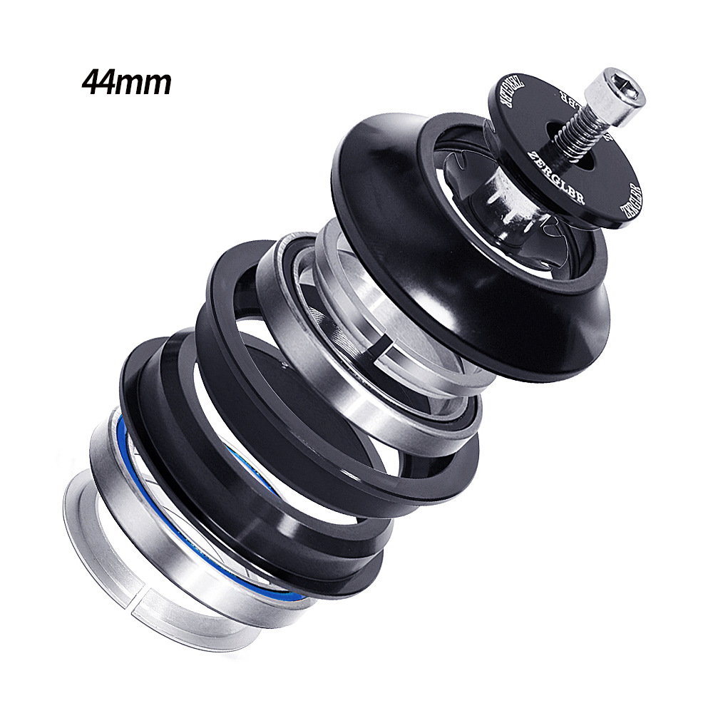 Dead Speed Bearing Bowl Set 34/44mm Aluminum Alloy Bearing Head Bowl Mountain Road Bicycle Headset Cross-Border