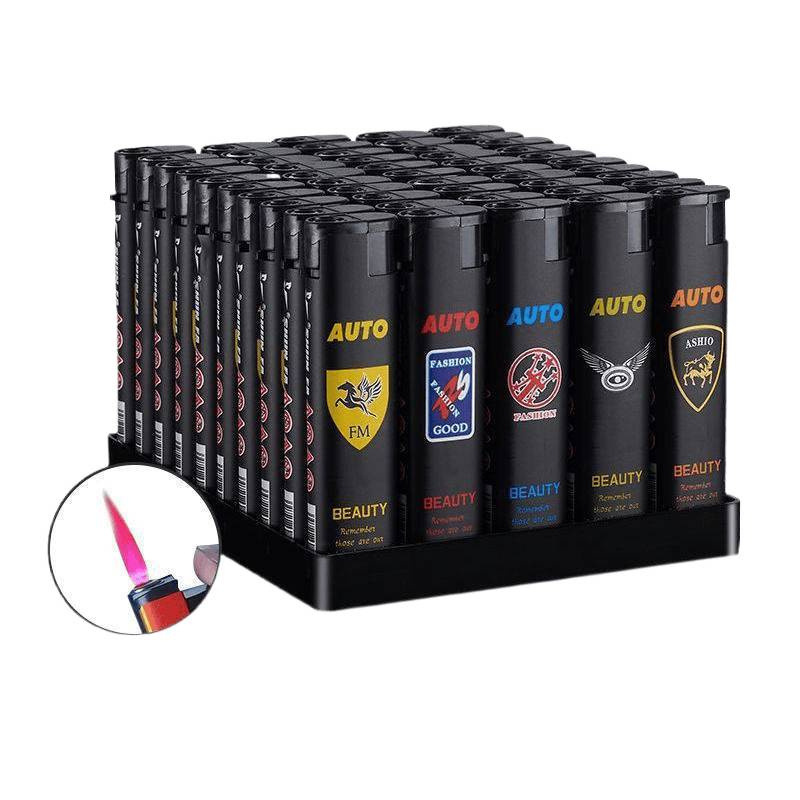 Windproof Lighter Household Disposable Lighter Convenience Store Supermarket Wholesale Free Shipping