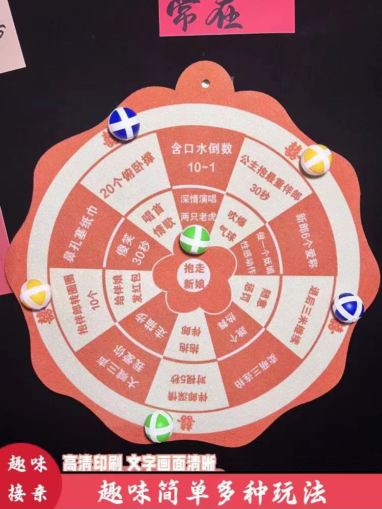 Wedding Door-Blocking Game, Wedding Creative Dart Game, Groomsmen Props, Wedding Game to Block the Door of the Groom