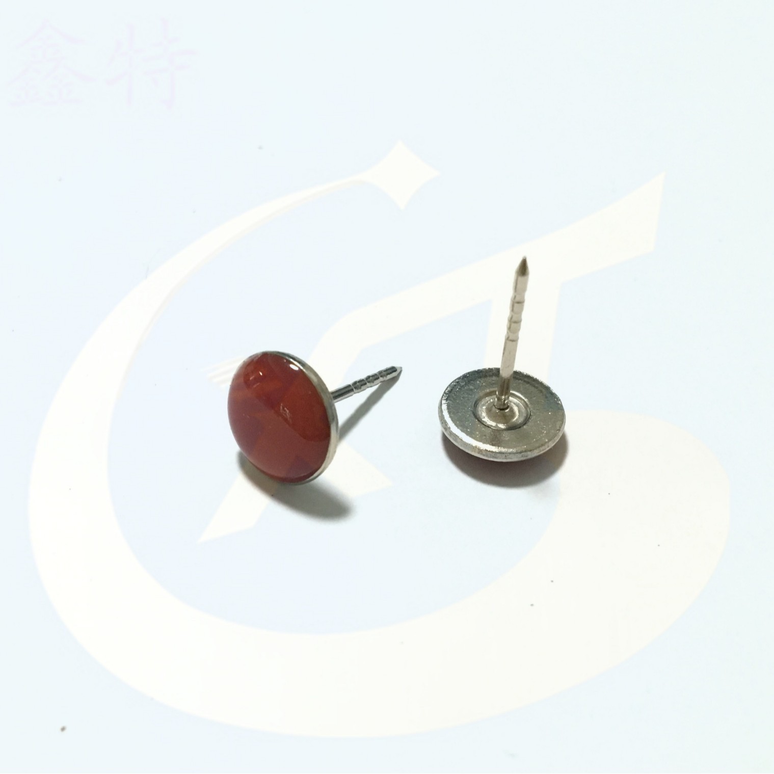 Factory supply anti-theft nail super long nail flat head nail 30-40mm smooth plastic drop stainless steel P01 with slot