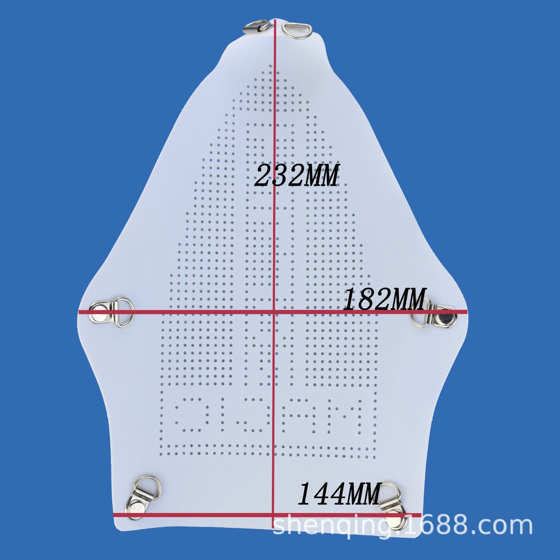 Universal Ironing Shoe Ironing Protector for Cocoa Industrial Ironing, Easy to Install, High Temperature Resistant and Anti-Scalding