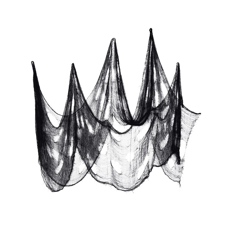 Halloween Haunted House Horror Scene Layout Antique Old Rag Pendant Decoration Theme Party Secret Room Decoration Wall