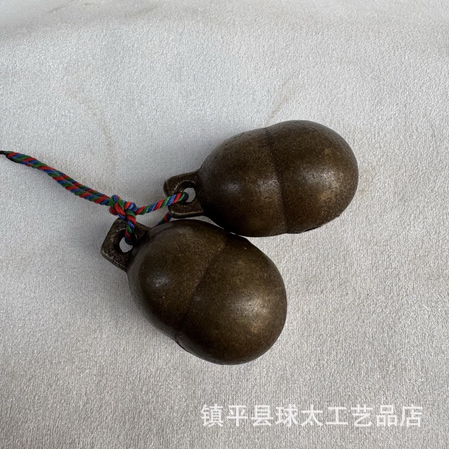 Brass Hanging Bells for Horses, Cows and Sheep, Peanut Bells, Decorative Bells, Pet Bells