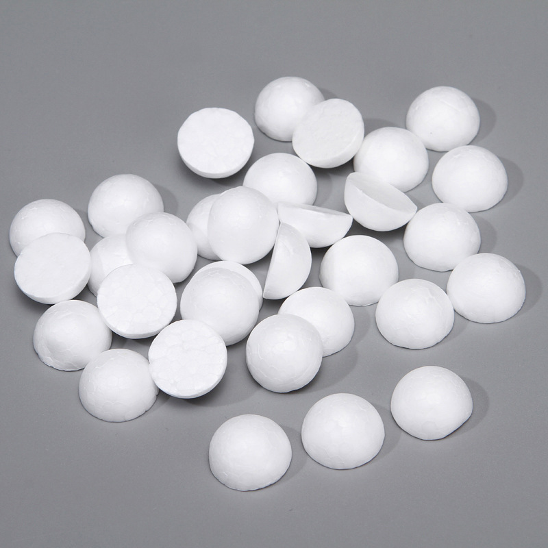 Прямые поставки пенопластовой полусферы для детского сада художественных работ ручной работы DIY материала полусферической модели шара