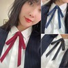 Women's Bow Tie British College Style Professional Workwear Business Collar Flower Pin Bow Shirt Collar South Korea Lace