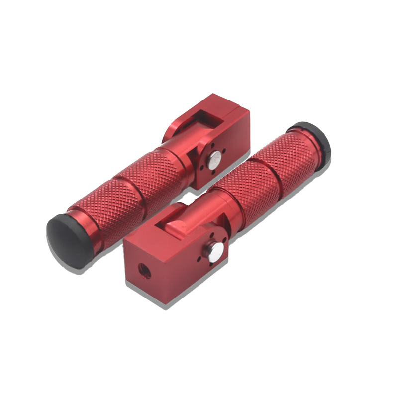 Cross-Border Motorcycle Aluminum Footrest Electric Vehicle Rear Foot Support Bicycle Folding Support Rod Modification Accessories Motorcycle