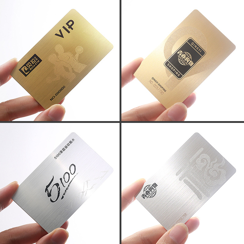 Pvc Brushed Card Customization, Classy Vip Membership Card, Vip Card Customization, Metal Gift Card Customization Source Factory