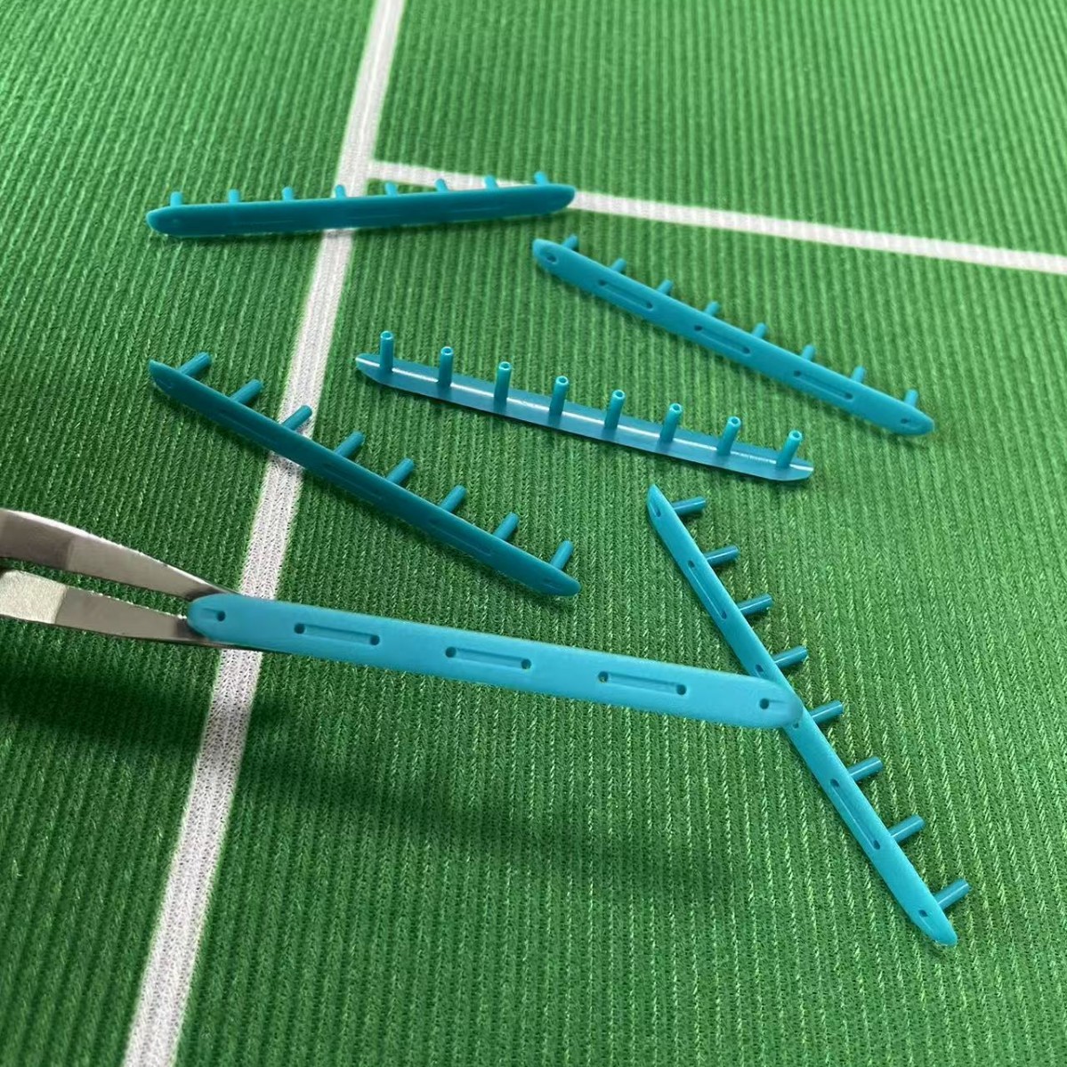 Защитные гвозди для ракеток для бадминтона, четырех-, шести-, семи-, восьми- и одиннадцатисвязные защитные трубки Tianfu 99 с узором белого тигра Dzs